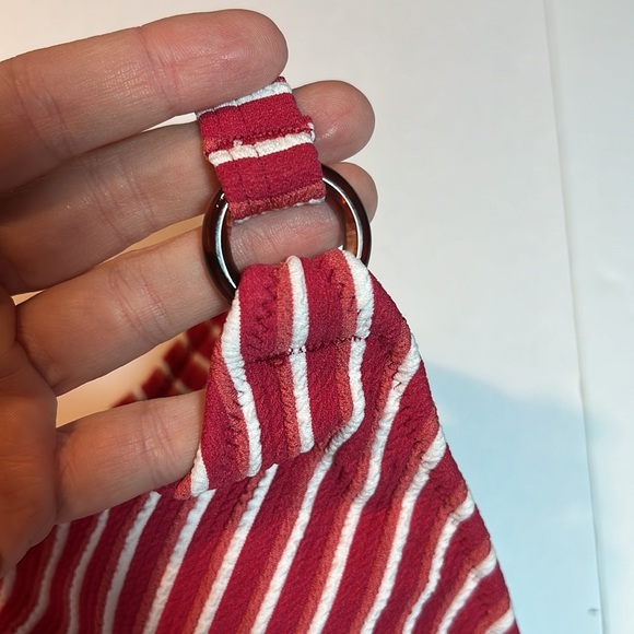 Cupshe Bikini Swimsuit Stripe Triangle Low Waist Two Piece Bathing Suit Size S - Picture 9 of 13